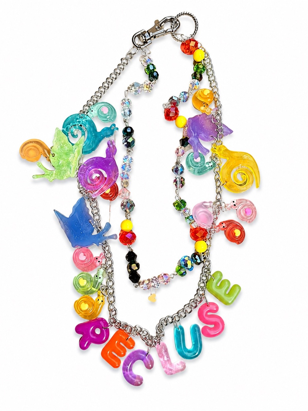 Relic Theory "Socially Unavailable" Charm Necklace - Picture 6 of 11